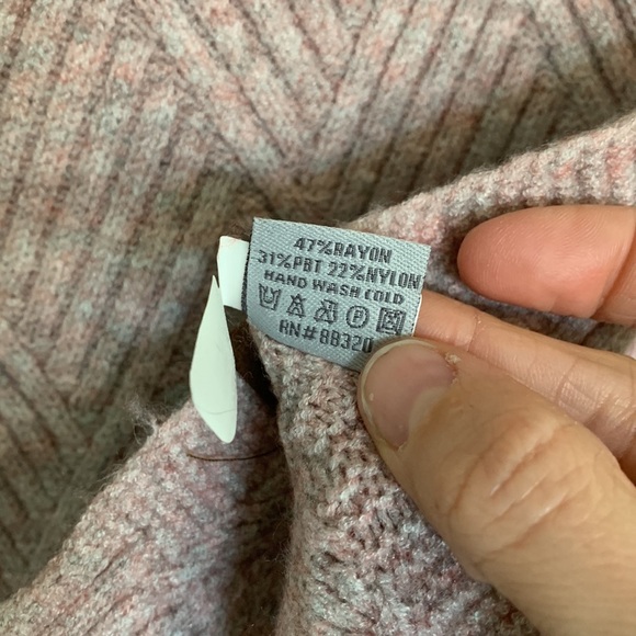 NWT C.C Pink/grey Diamond Weave Soft Scarf - Picture 5 of 8